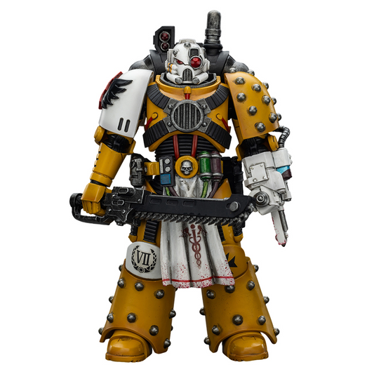 JOYTOY Warhammer 40K 1/18 Action Figure Imperial Fists Legion Apothecary Collection Model 15Age+ Birthday Gift Pre-Order