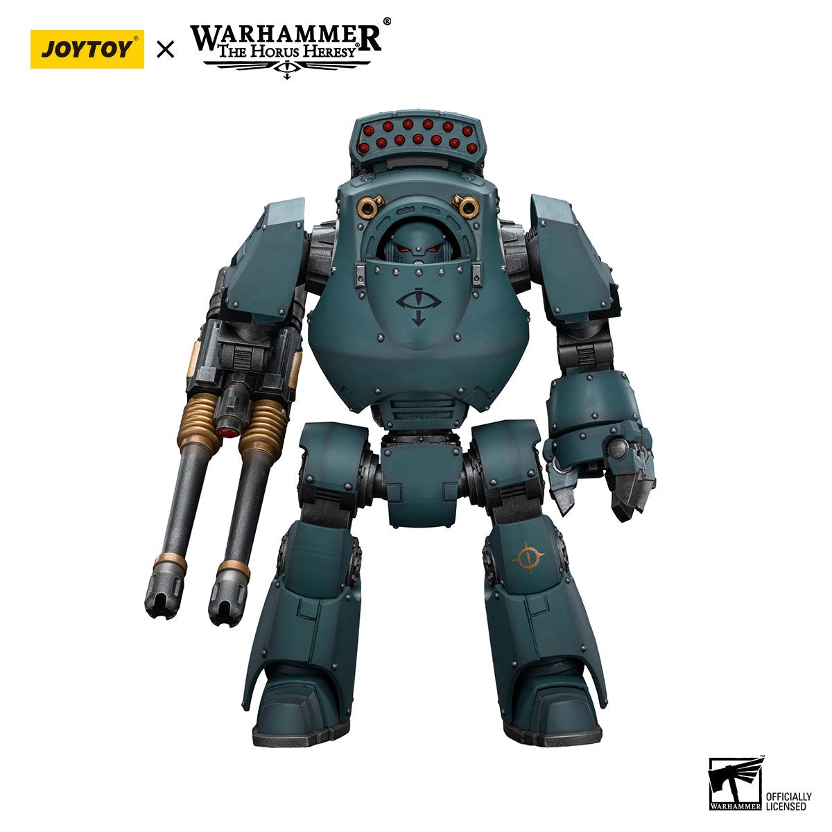 JOYTOY Action Figure 1/18 Sons of Horus Contemptor Dreadnought with Gravis Autocannon Model Birthday Gifts