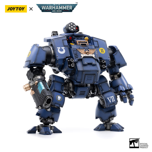 [IN STOCK]JOYTOY Warhammer 40K Action Figure 1/18 UItramarines Redemptor Dreadnought Brother Dreadnought Tyleas JT2757 