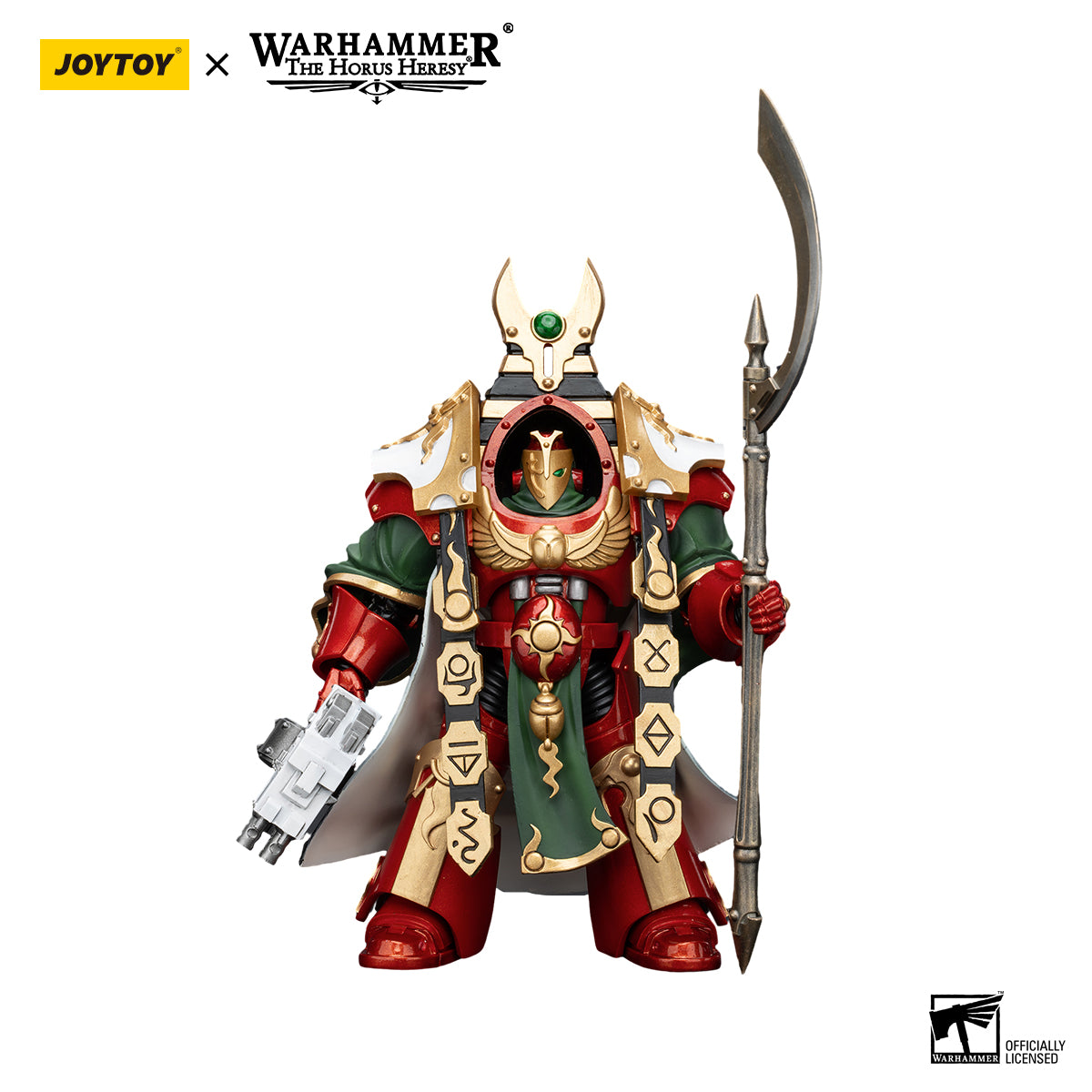 JOYTOY Action Figure 1/18 Thousand sons Legion Praetor in Cataphractii Terminator Armor Model Birthday Gifts 