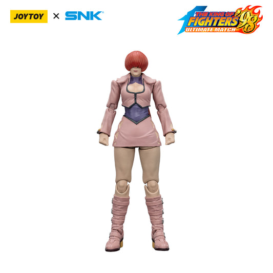 JOYTOY SNK Action Figure 1/18 KOF'98UM Orochi Team Shermie Model Toys JT04056