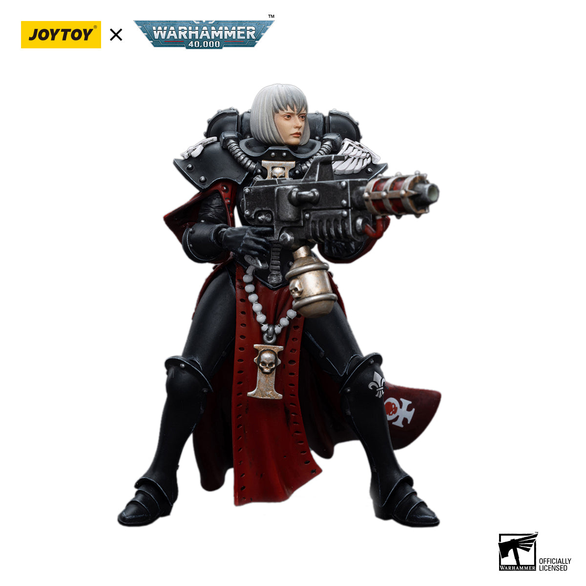[IN STOCK]JOYTOY Warhammer 40K Action Figure 1/18 Adepta Sororitas Battle Sister Sister Ludwenna