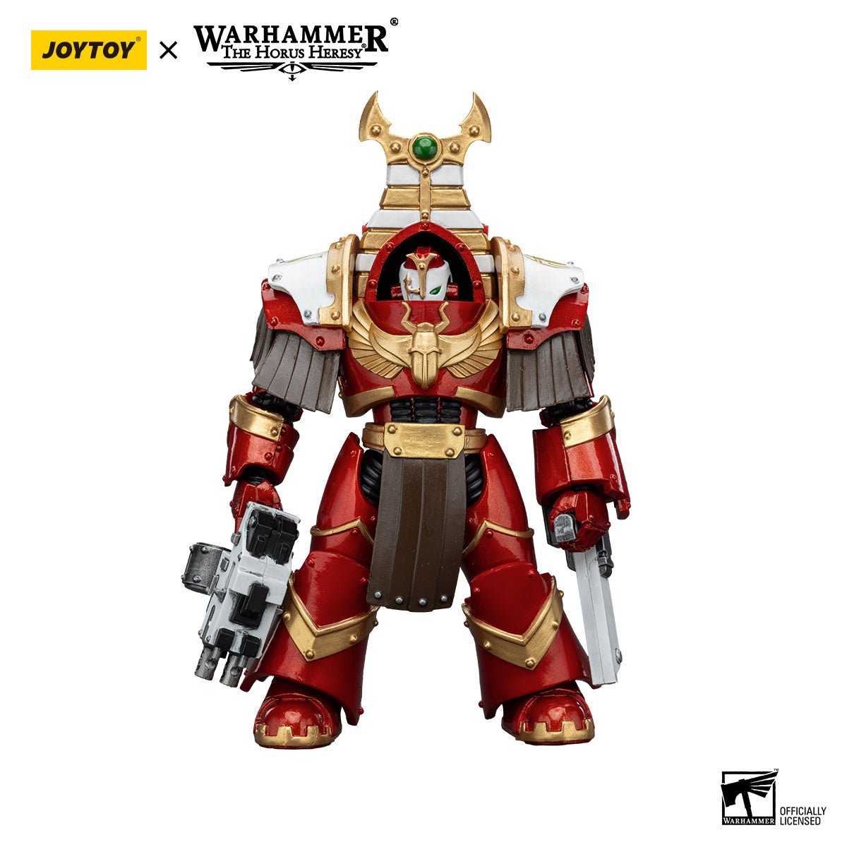 JOYTOY Action Figure 1/18 Thousand Sons Sekhmet Terminator Cabal Sekhmet With Combi-Bolter And Chainfist Model Birthday Gifts 