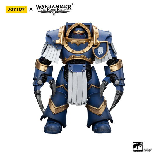 JOYTOY Action Figure 1/18 Ultramarines Cataphractii Terminator Squad Terminator with Lightning Claws Model Birthday Gifts 