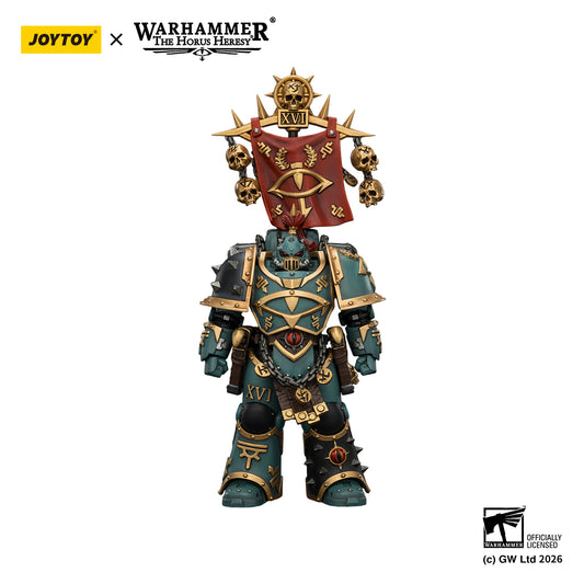 JOYTOY Warhammer Action Figure  Sons of Horus Vheren Ashurhaddon Master of the True Sons, with the Axe Serpentis   Collection Model Birthday Gifts