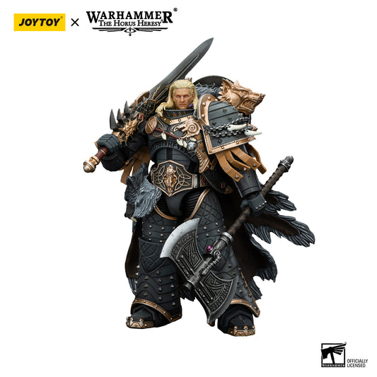 JOYTOY Warhammer 30k 1/18 Action Figure Space Wolves Leman Russ Primarch of the VIth Legion  JT6137