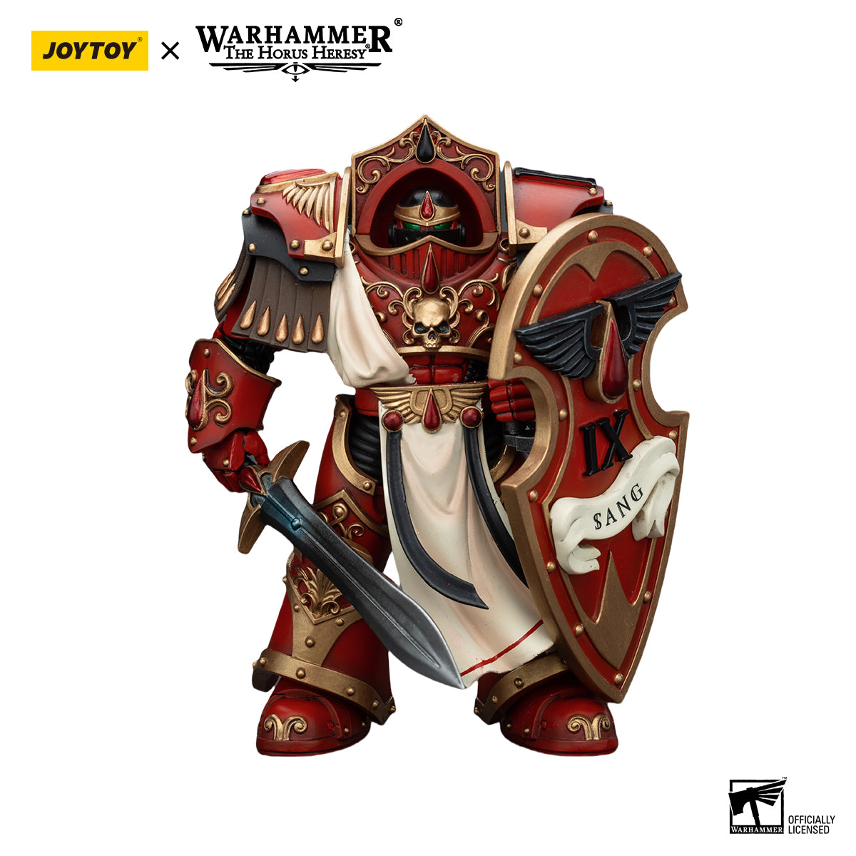 JOYTOY Action Figure 1/18 Blood Angels Crimson Paladins Squad Crimson Paladin 1 Model Birthday Gifts 
