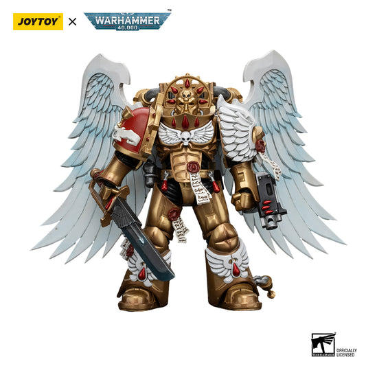JOYTOY 1/18 Warhammer 40,000  action figures  Blood Angels Sanguinary Guard with Encarmine Sword 1