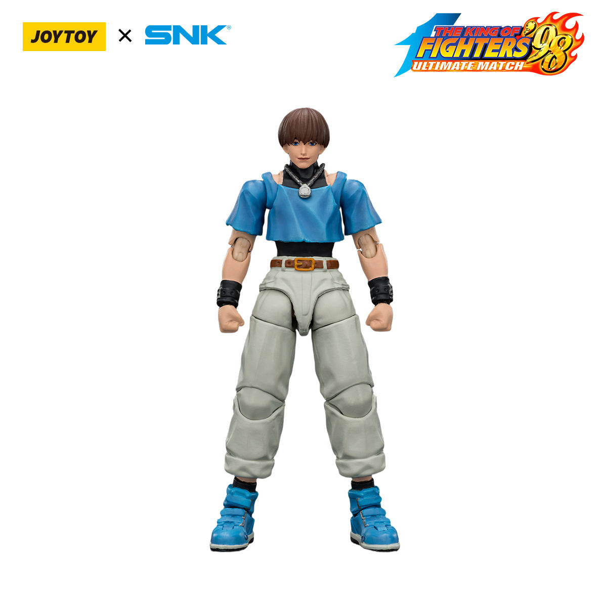 JOYTOY SNK Action Figure 1/18 KOF'98UM Orochi Team Chris Model Toys  JT04063