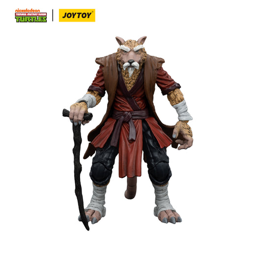 [IN STOCK] JOYTOY TMNT Action Figure 1/18 TMNT-Splinter Anime Military Model Toys JT00652