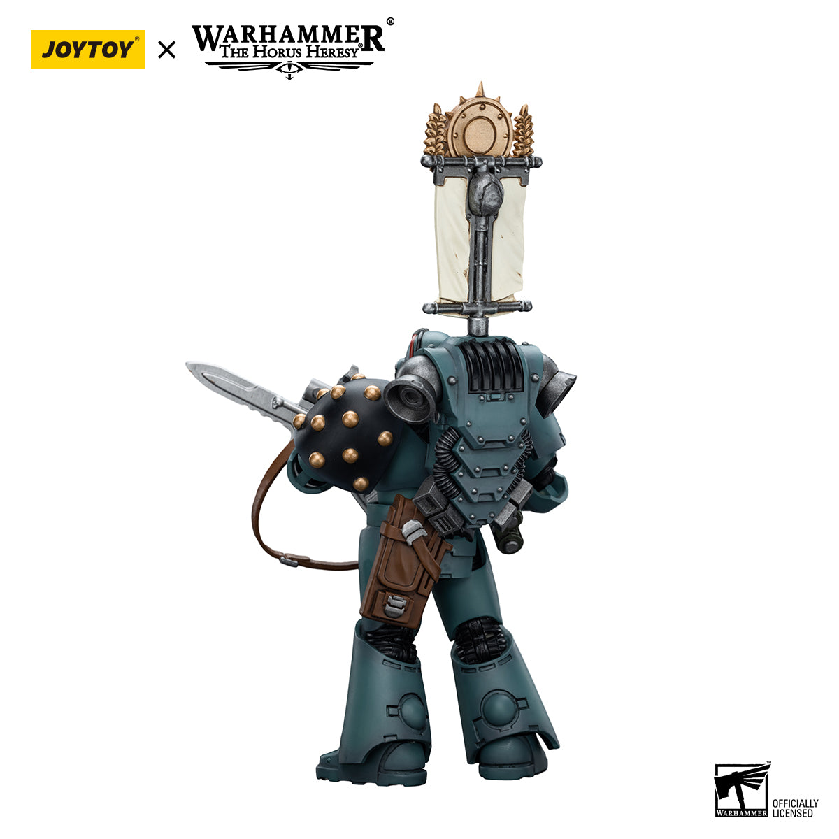 JOYTOY Action Figure 1/18 Sons of Horus MKVI Tactical Squad Legionary with Legion Vexilla Model Birthday Gifts 