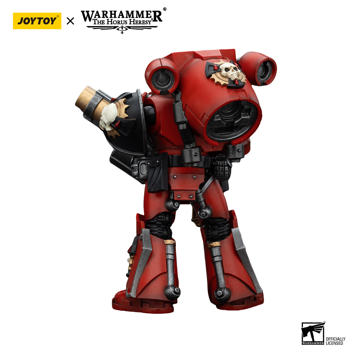 JOYTOY Action Figure 1/18 Blood Angels Angel's Tears Squad Arch-Erelim with Angel's Tears Grenade Launcher Model Birthday Gifts 