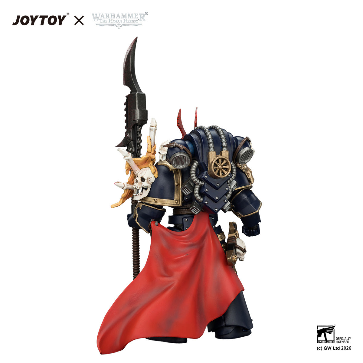 JOYTOY Warhammer Night Lords Sevatar, First Captain of the Night Lords The Prince of Crows  Collection Model Birthday Gifts