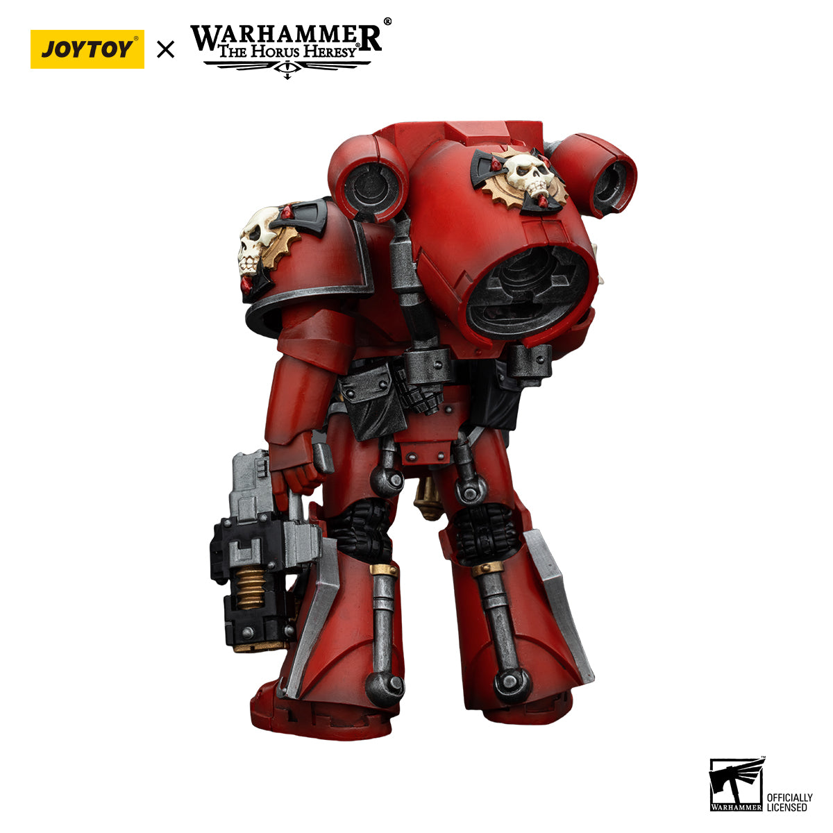 JOYTOY Action Figure 1/18 Blood Angels Angel's Tears Squad Erelim with Volkite Serpentas Model Birthday Gifts 