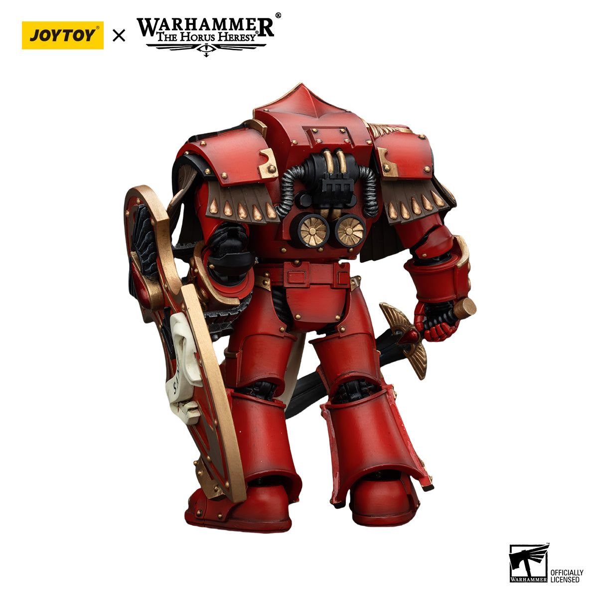 JOYTOY Action Figure 1/18 Blood Angels Crimson Paladins Squad Crimson Paladin 1 Model Birthday Gifts 