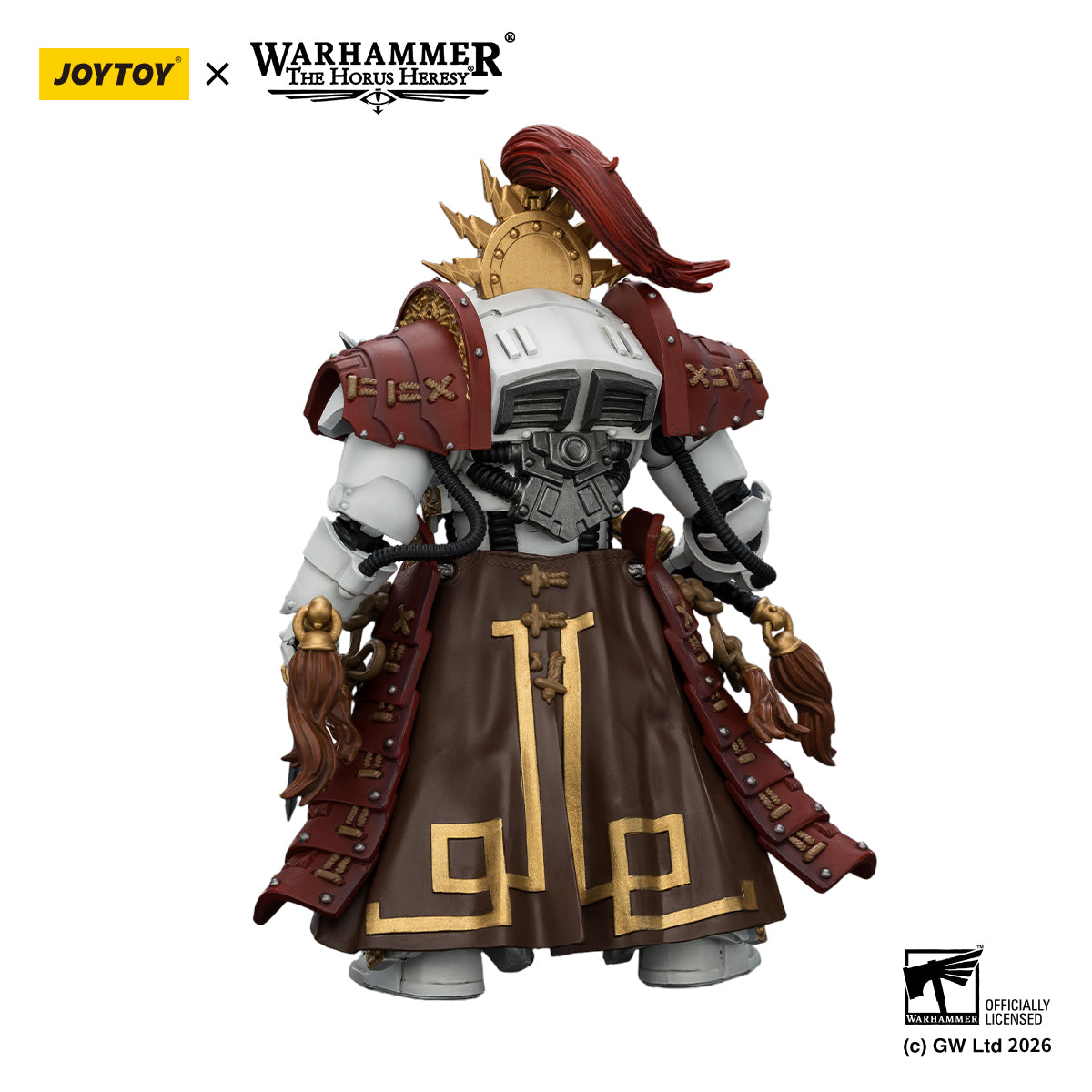 JOYTOY Warhammer  White Scars Qin Xa - Master of the Keshig with paired blades‘theTails of the Dragon'  Collection Model Birthday Gifts
