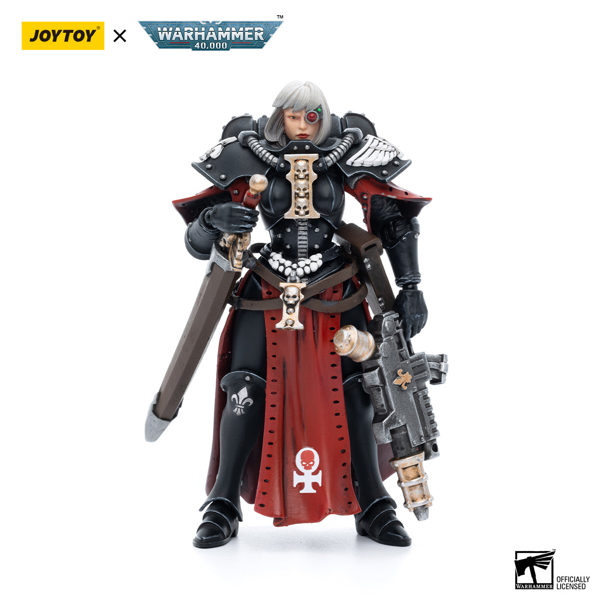 [IN STOCK]JOYTOY Warhammer 40K Action Figure 1/18 Adepta Sororitas Battle Sister Sister Superior Kassia