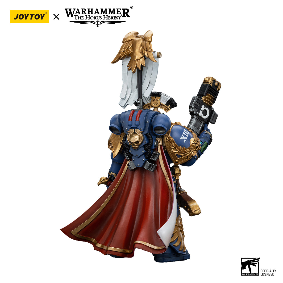 JOYTOY Action Figure 1/18 Ultramarines Legion Praetor with Power Sword and Volkite Serpenta Model Birthday Gifts 