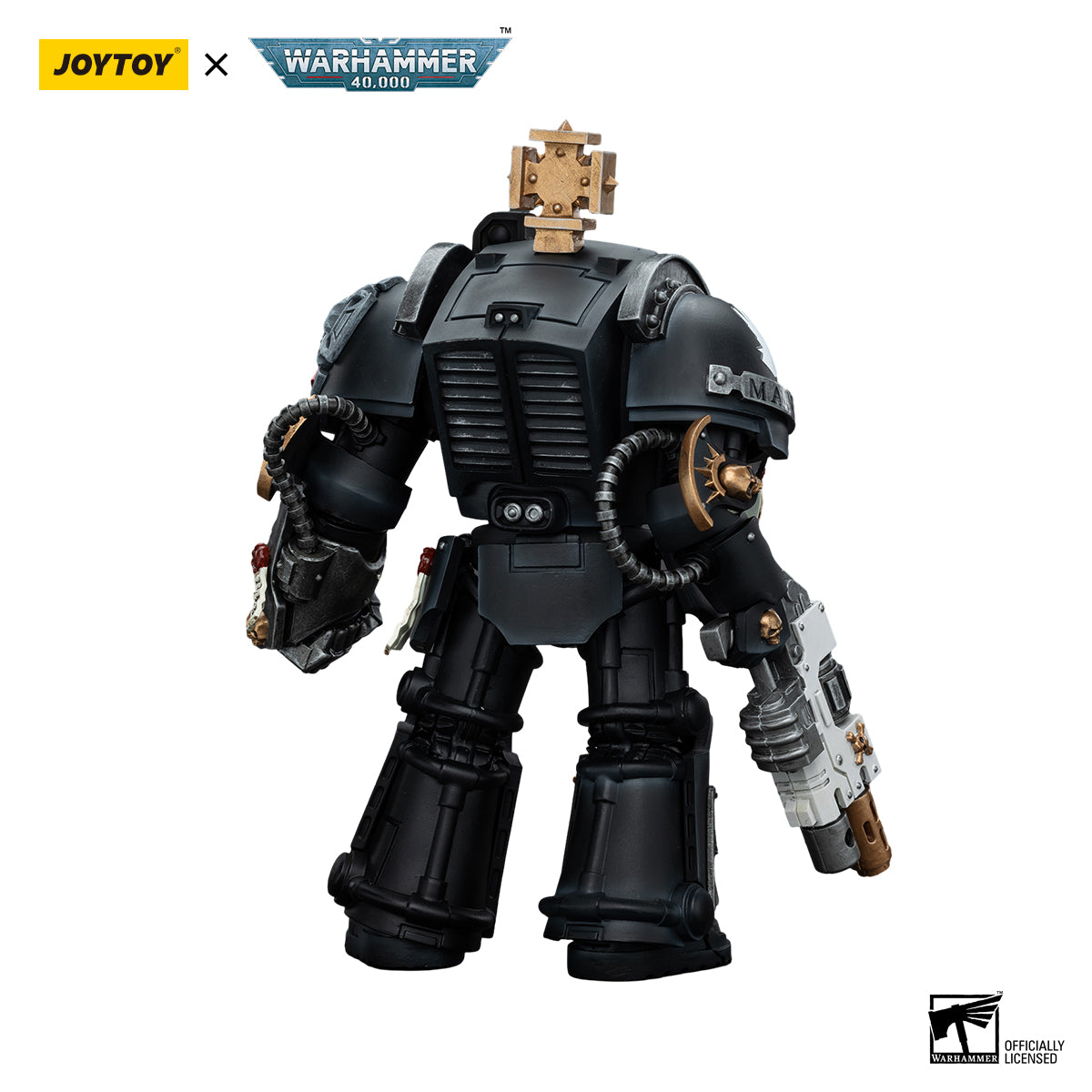 JOYTOY Action Figure 1/18 Iron Hands Captain in Terminator Armour Model Birthday Gifts