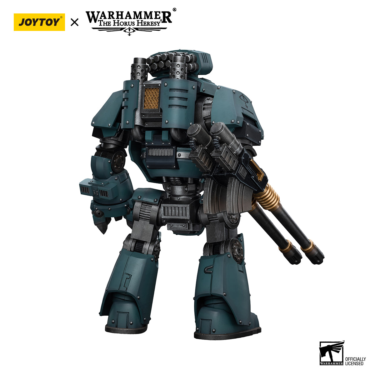 JOYTOY Action Figure 1/18 Sons of Horus Contemptor Dreadnought with Gravis Autocannon Model Birthday Gifts