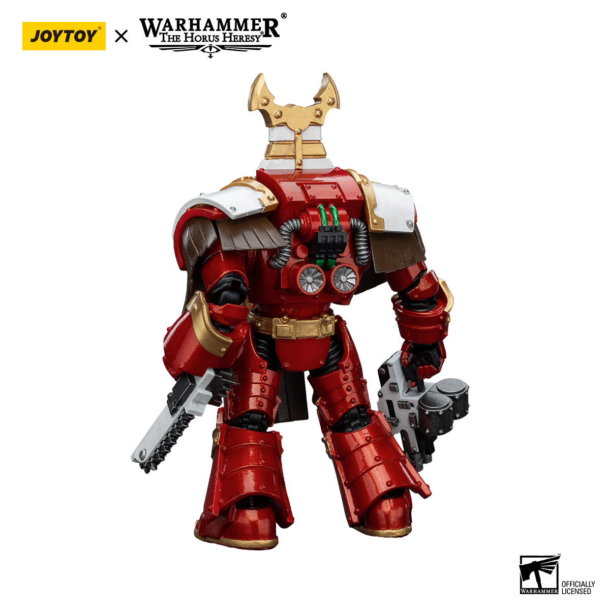 JOYTOY Action Figure 1/18 Thousand Sons Sekhmet Terminator Cabal Sekhmet With Combi-Bolter And Chainfist Model Birthday Gifts 