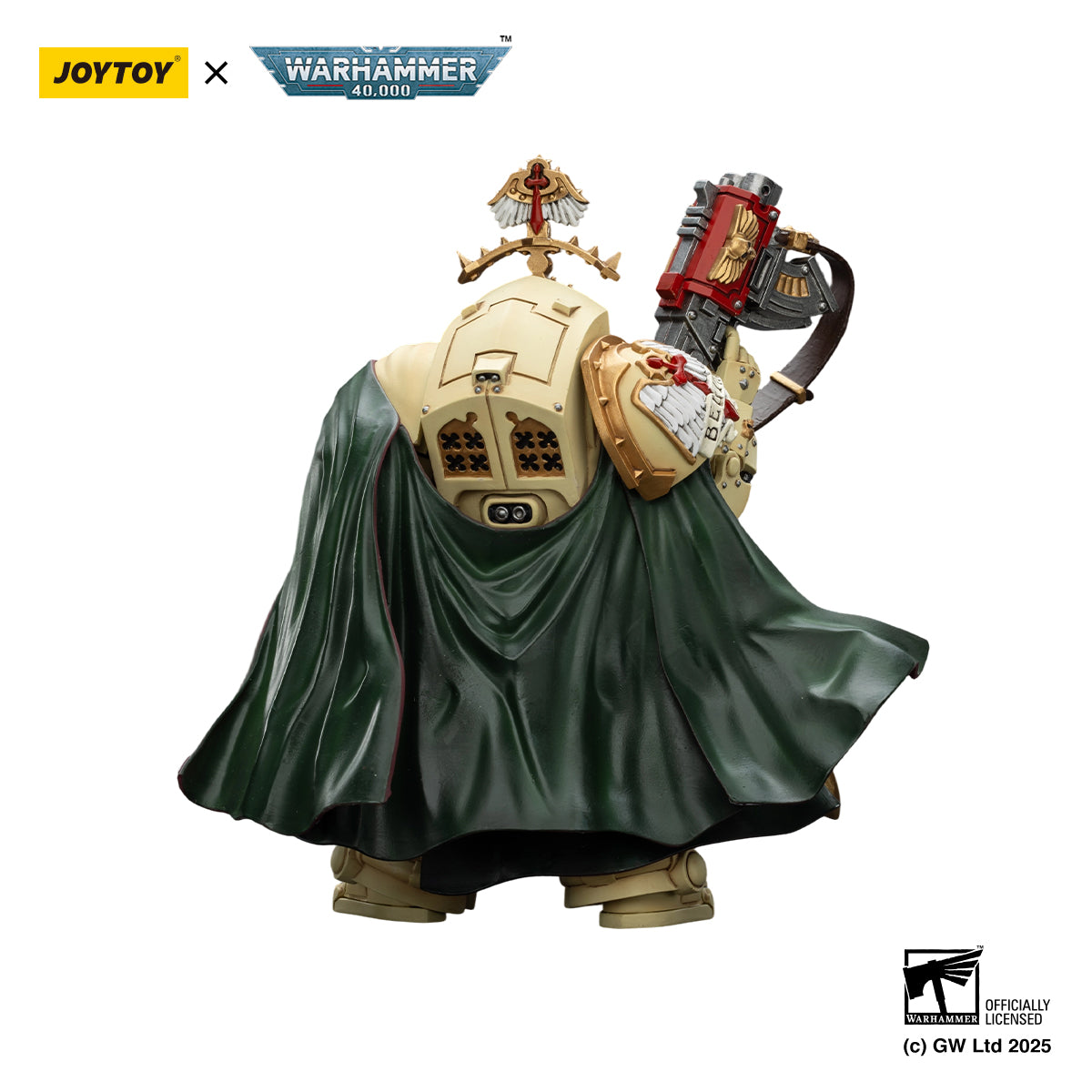 [PreOrder]JOYTOY Warhammer 40k 1/18 Action Figure Dark Angels Belial, Grand Master of The Deathwing With the Sword of Silence and Storm Bolter JT02304