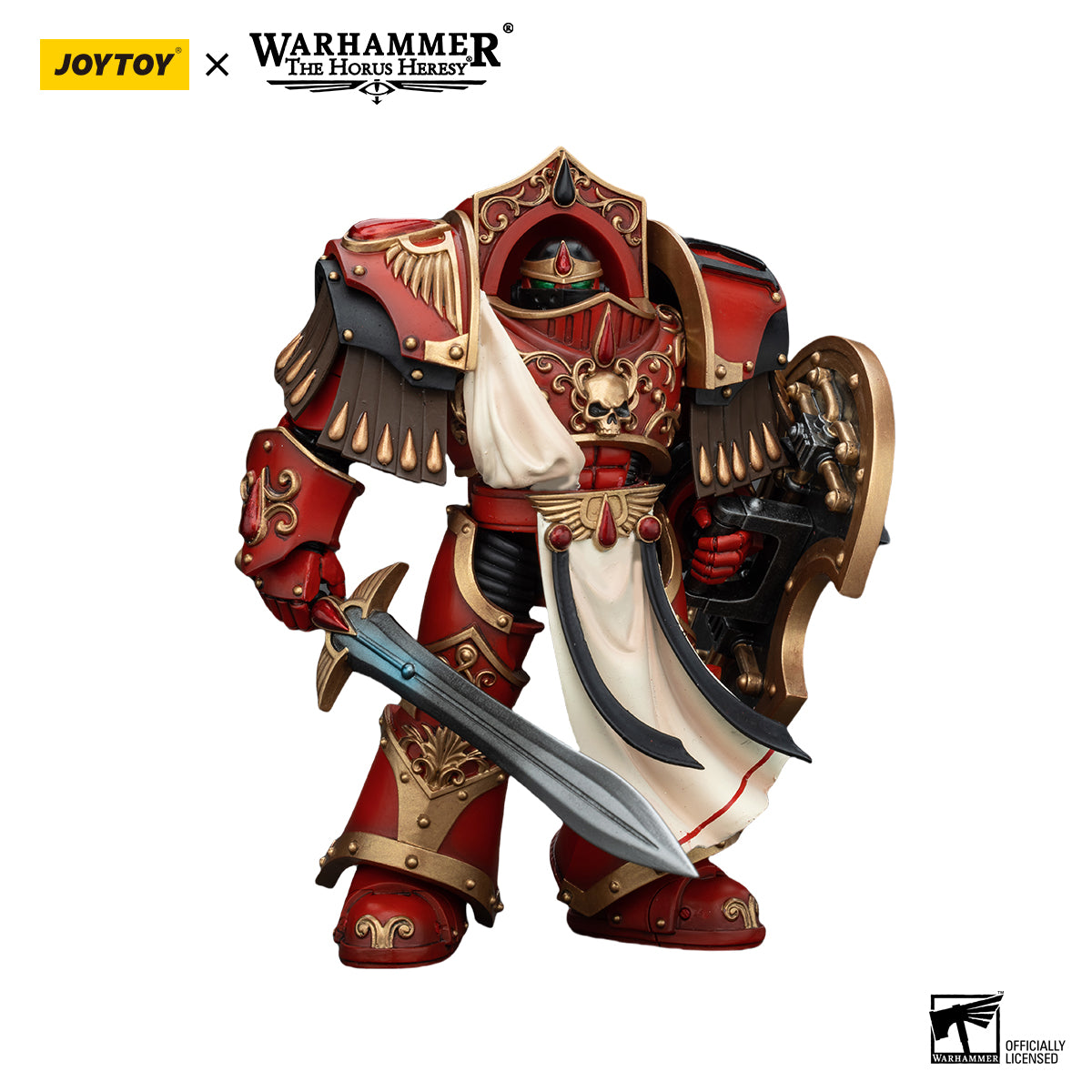 JOYTOY Action Figure 1/18 Blood Angels Crimson Paladins Squad Crimson Paladin 1 Model Birthday Gifts 