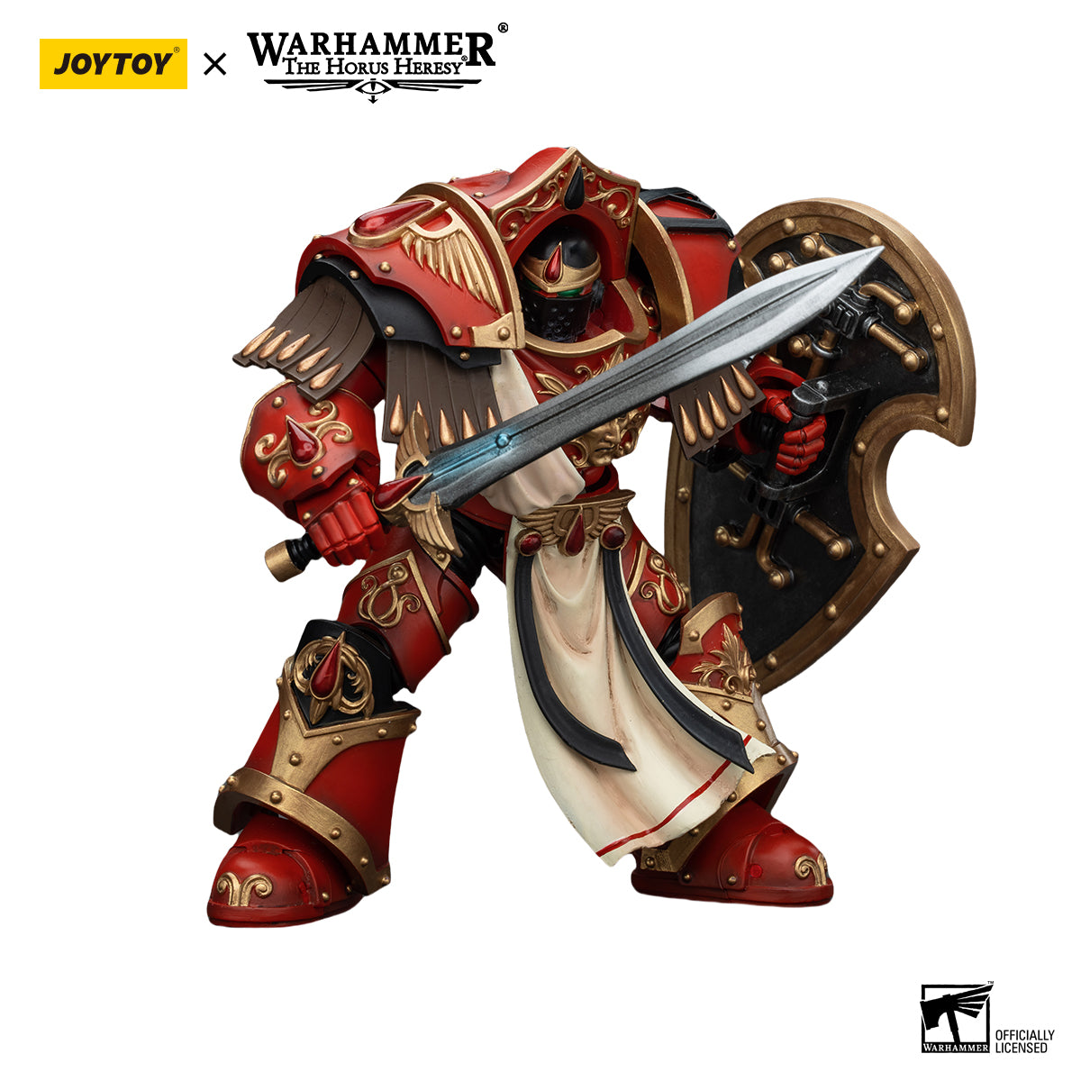 JOYTOY Action Figure 1/18 Blood Angels Crimson Paladins Squad Crimson Paladin 3 Model Birthday Gifts 