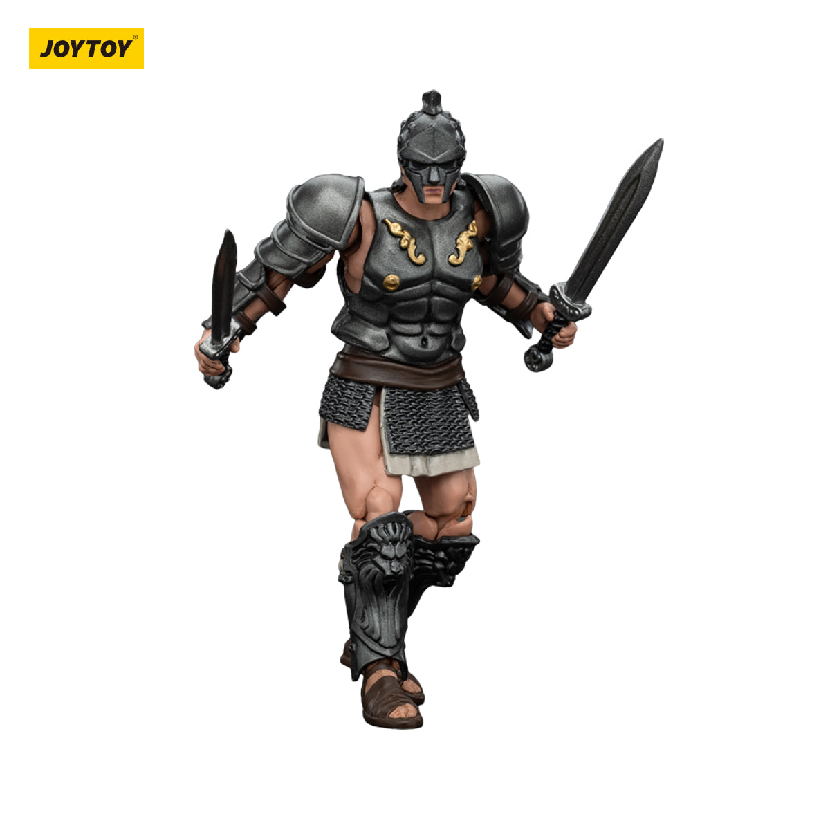 JOYTOY Action Figure 1/18 Roman Gladiator Dimachaerus Gladiator Model Birthday Gifts