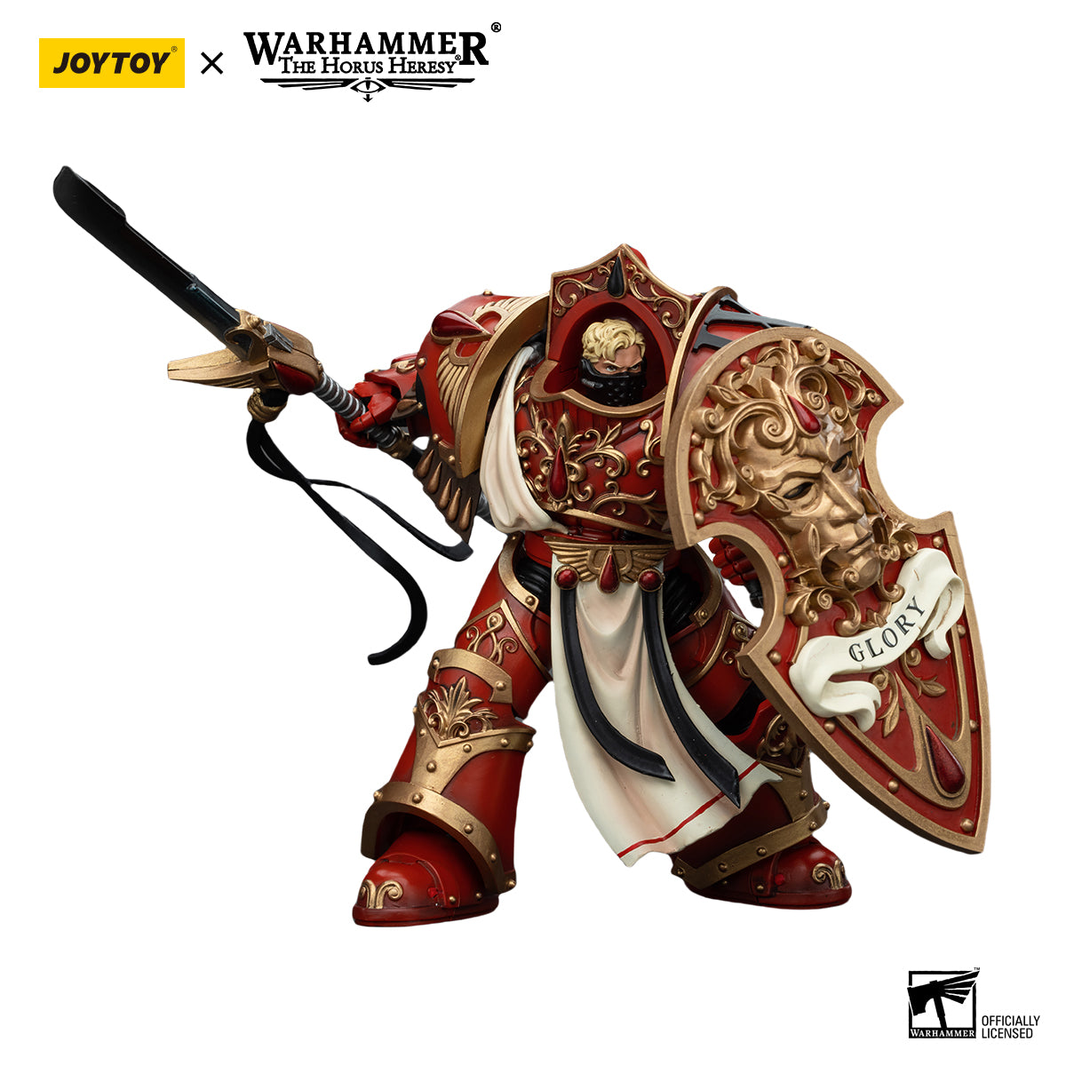 JOYTOY Action Figure 1/18 Blood Angels Crimson Paladins Squad Crimson Exemplar Model Birthday Gifts 