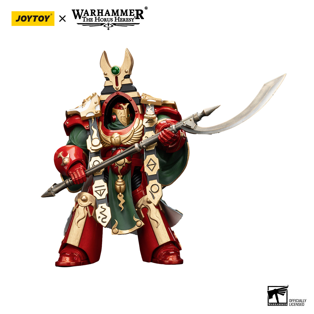 JOYTOY Action Figure 1/18 Thousand sons Legion Praetor in Cataphractii Terminator Armor Model Birthday Gifts 