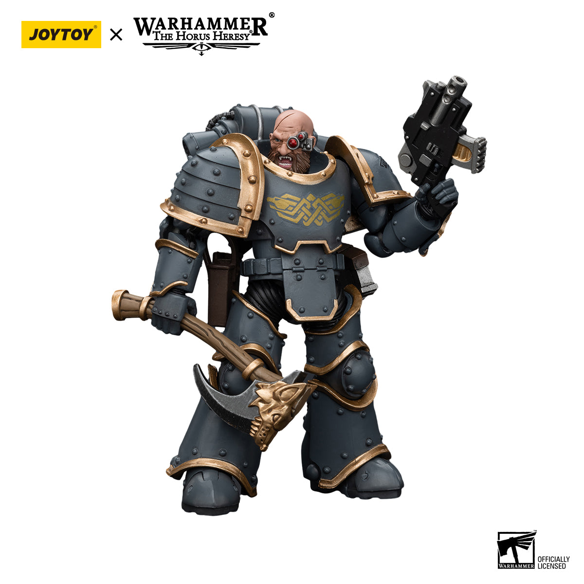 JOYTOY Action Figure 1/18 Space Wolves Gray Slayer Pack Gray Slayer3 Model Birthday Gifts 