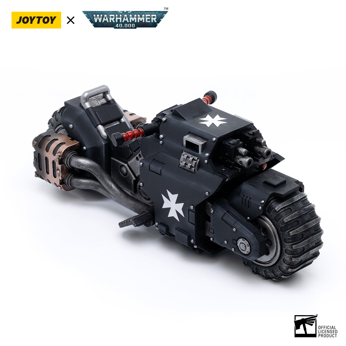 JOYTOY Action Figure 1/18 Black Templars Outriders Model Birthday Gifts 