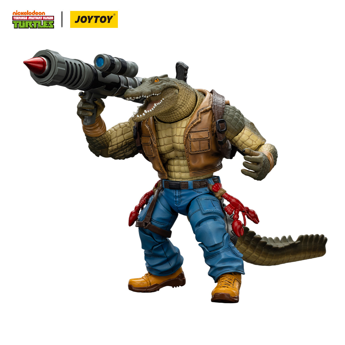 JOYTOY 1/18 Action Figure TMNT-Leatherhead JT02526