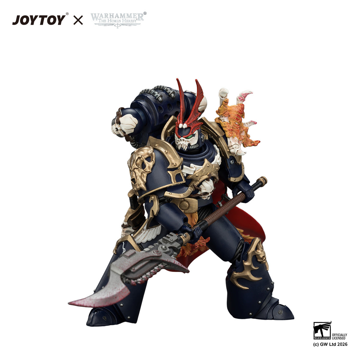 JOYTOY Warhammer Night Lords Sevatar, First Captain of the Night Lords The Prince of Crows  Collection Model Birthday Gifts