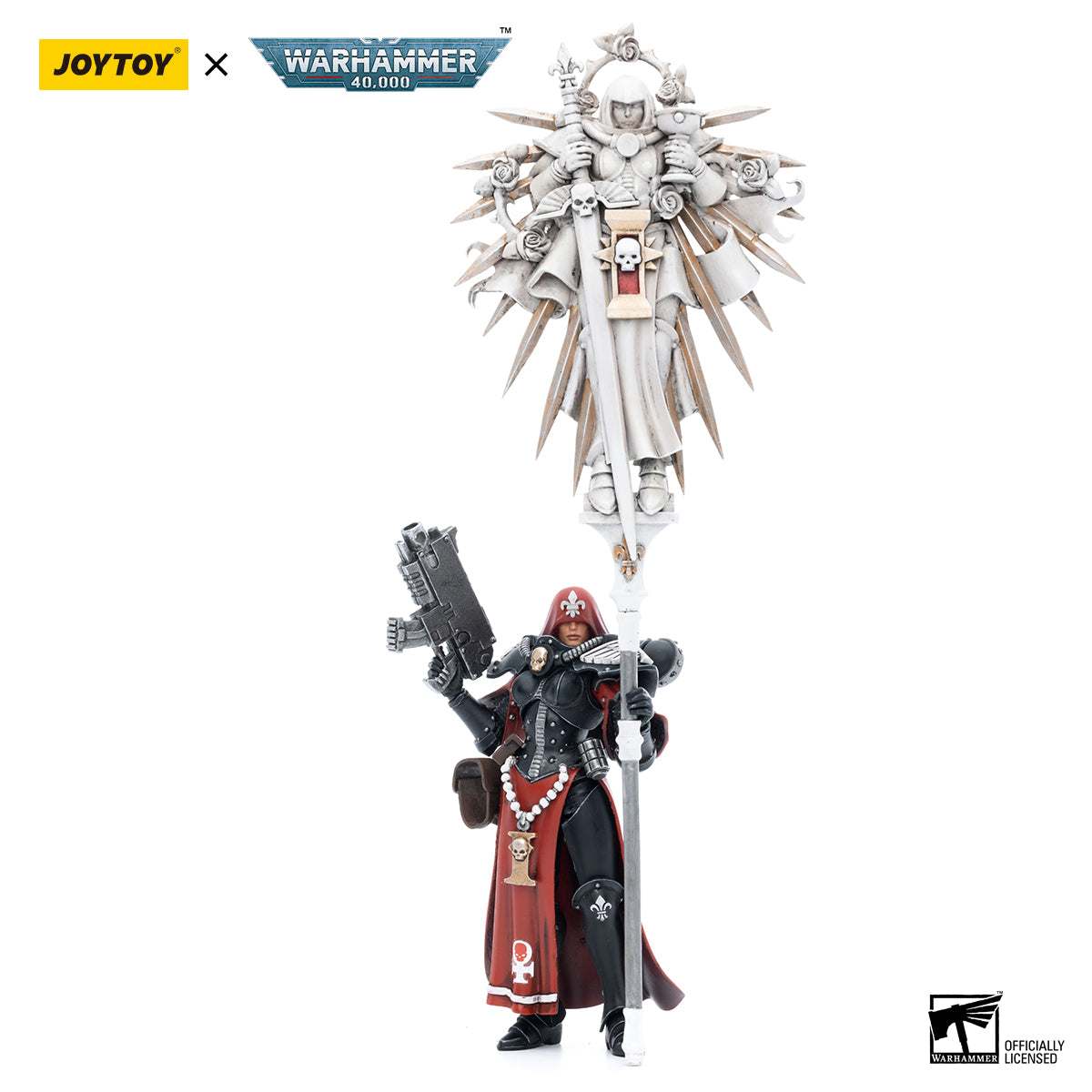 [IN STOCK]JOYTOY Warhammer 40K Action Figure 1/18 Blood Adepta Sororitas Imagifier Sister Saelon