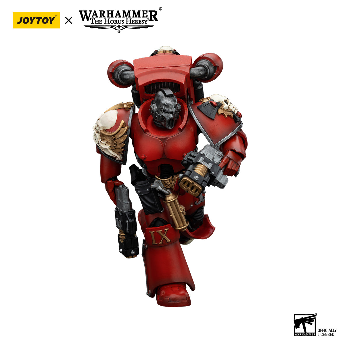 JOYTOY Action Figure 1/18 Blood Angels Angel's Tears Squad Erelim with Volkite Serpentas Model Birthday Gifts 