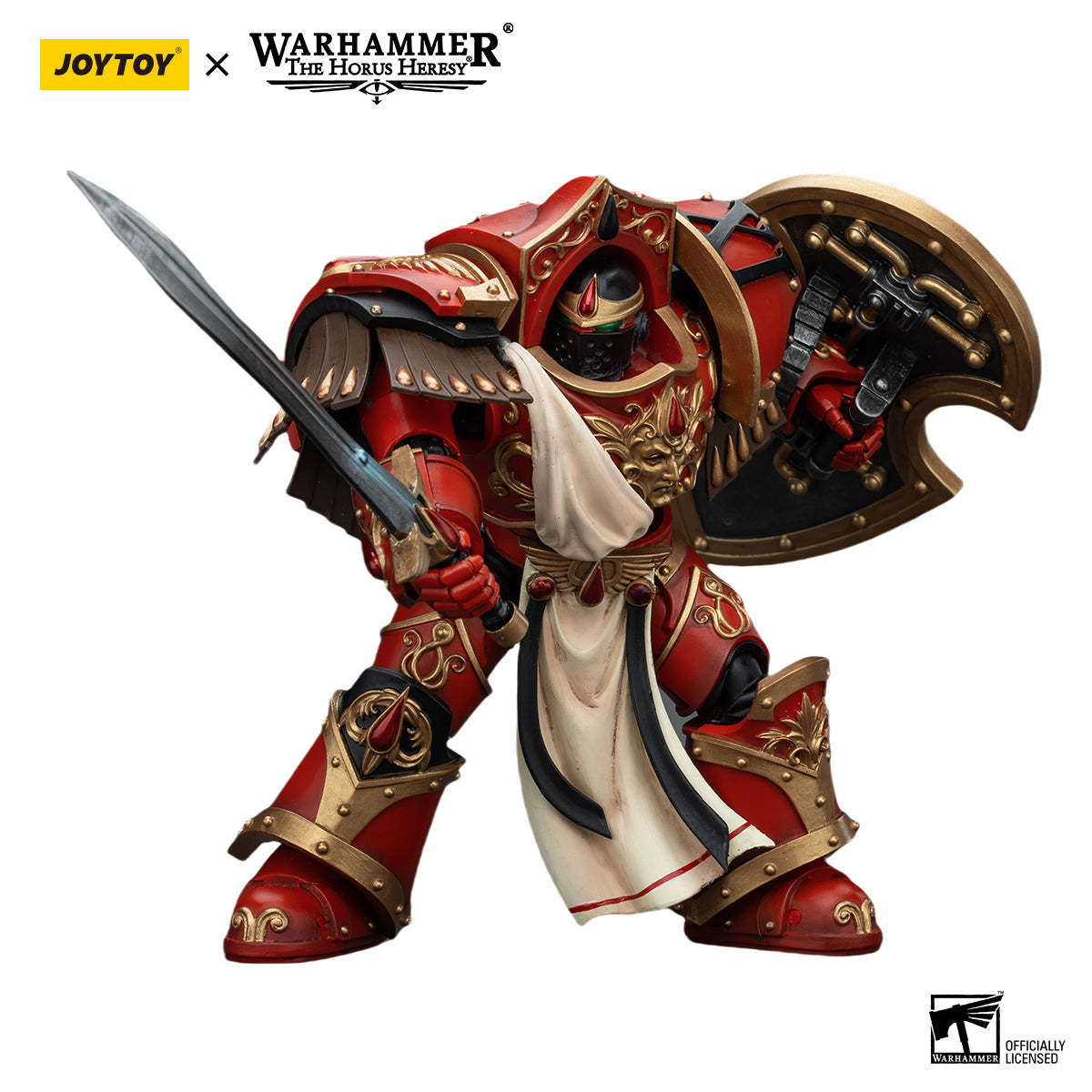 JOYTOY Action Figure 1/18 Blood Angels Crimson Paladins Squad Crimson Paladin 3 Model Birthday Gifts 