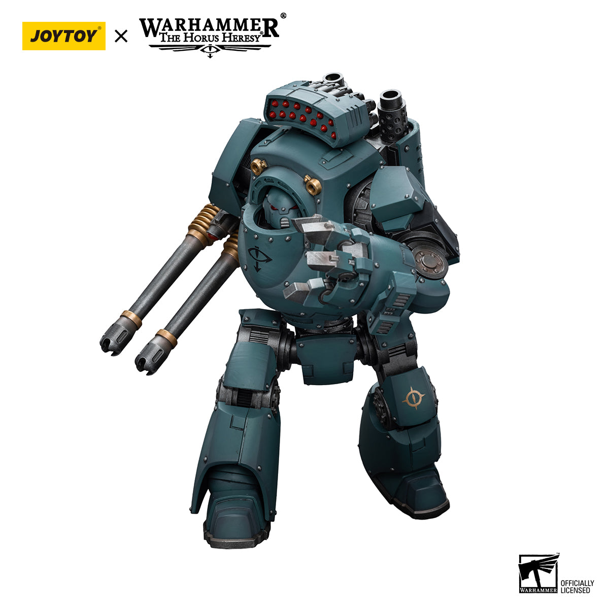 JOYTOY Action Figure 1/18 Sons of Horus Contemptor Dreadnought with Gravis Autocannon Model Birthday Gifts
