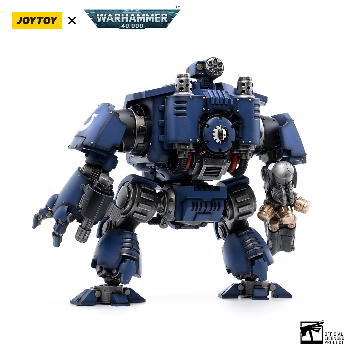 [IN STOCK]JOYTOY Warhammer 40K  Action Figure 1/18 UItramarines Redemptor Dreadnought Brother Dreadnought Tyleas JT2757