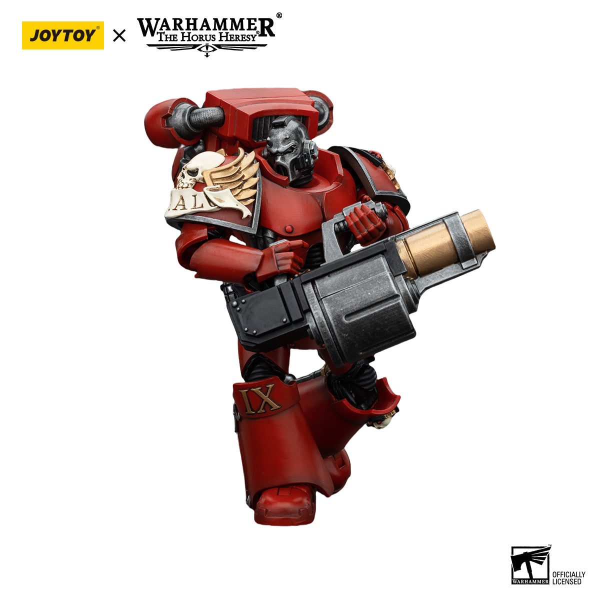 JOYTOY Action Figure 1/18 Blood Angels Angel's Tears Squad Erelim with Angel's Tears Grenade Launcher Model Birthday Gifts 
