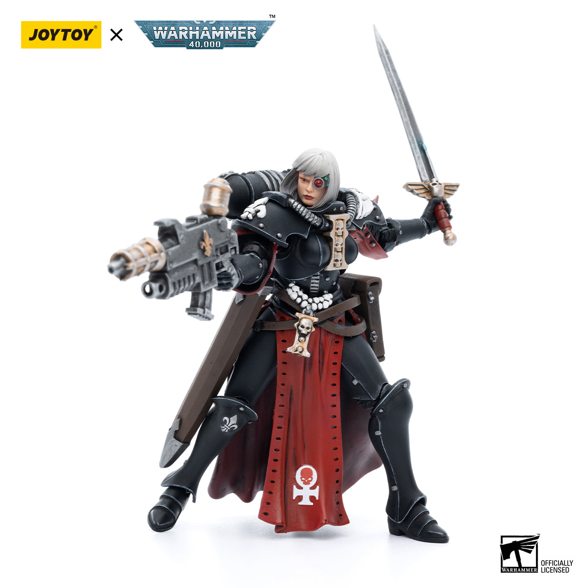 [IN STOCK]JOYTOY Warhammer 40K Action Figure 1/18 Adepta Sororitas Battle Sister Sister Superior Kassia