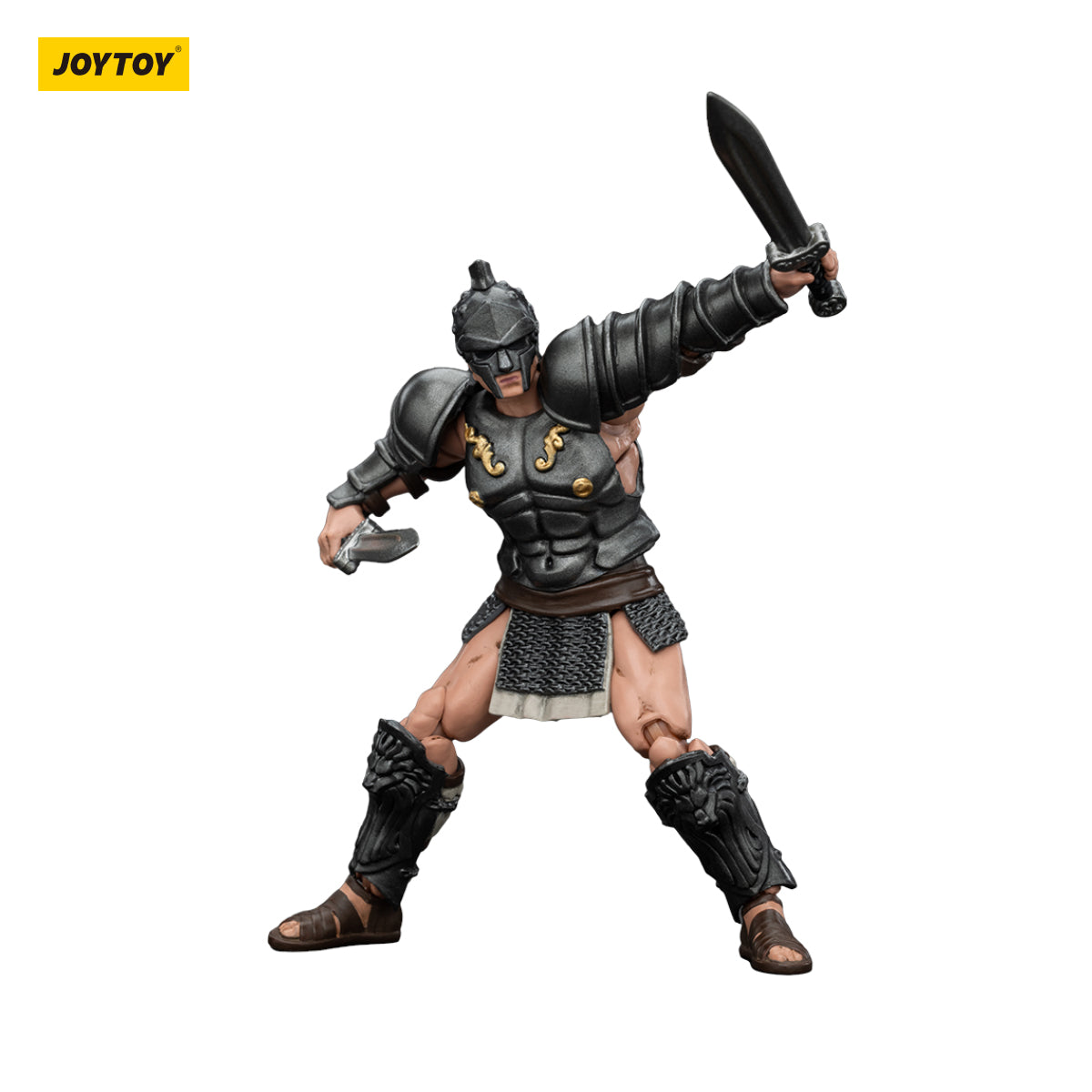 JOYTOY Action Figure 1/18 Roman Gladiator Dimachaerus Gladiator Model Birthday Gifts