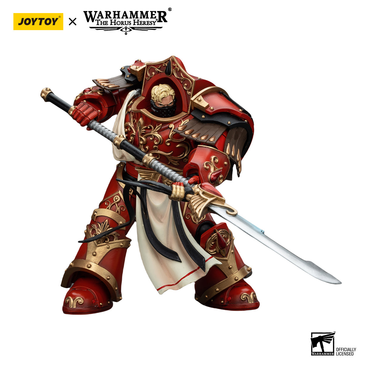 JOYTOY Action Figure 1/18 Blood Angels Crimson Paladins Squad Crimson Exemplar Model Birthday Gifts 