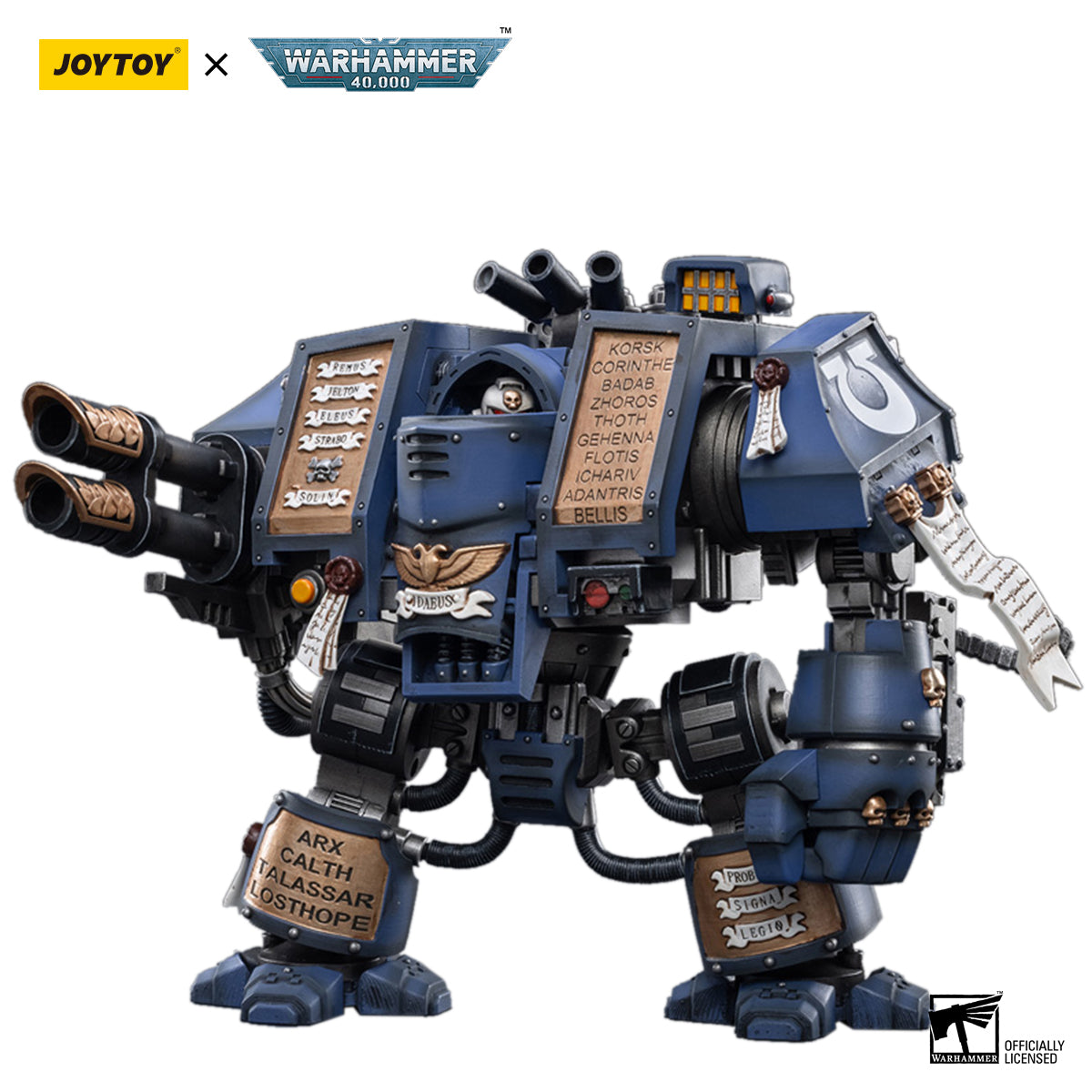 [IN STOCK]JOYTOY Warhammer 40K Action Figure 1/18 Space Marines Ultramarines Venerable Dreadnought
