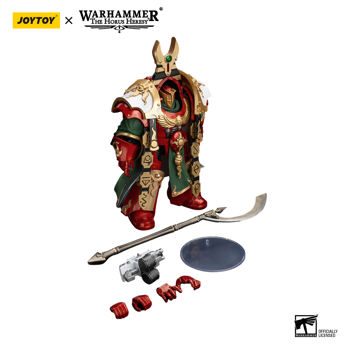 JOYTOY Action Figure 1/18 Thousand sons Legion Praetor in Cataphractii Terminator Armor Model Birthday Gifts 
