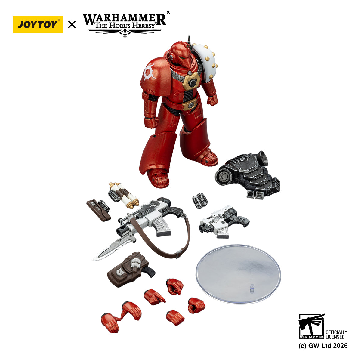 JOYTOY 1/18 Warhammer "The Horus Heresy" action figure Thousand Sons MKVI Tactical Legionary