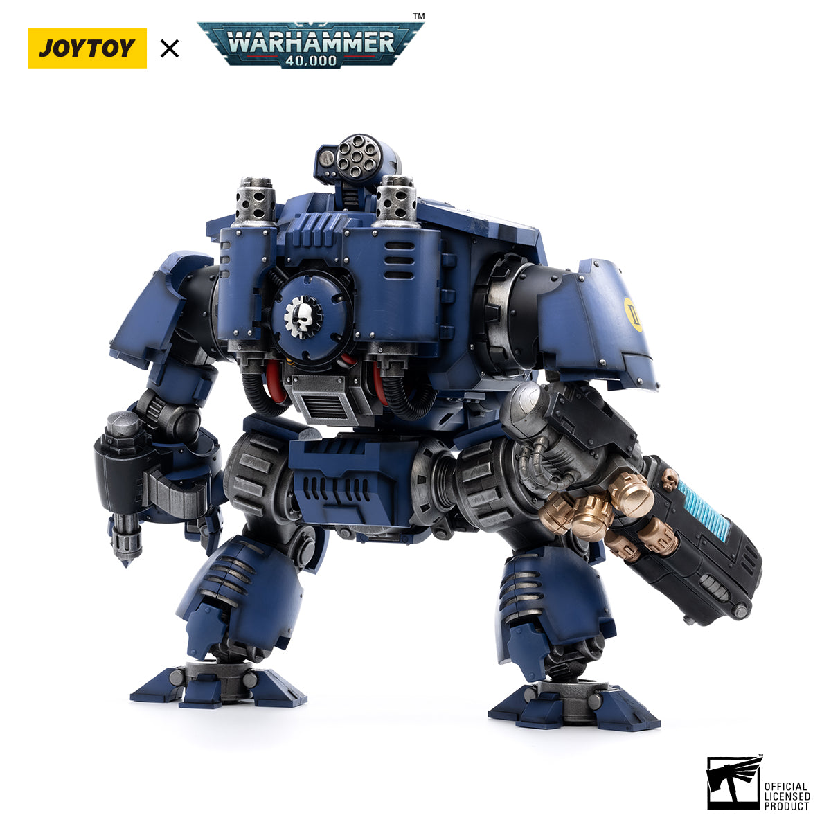 [IN STOCK]JOYTOY Warhammer 40K  Action Figure 1/18 UItramarines Redemptor Dreadnought Brother Dreadnought Tyleas JT2757