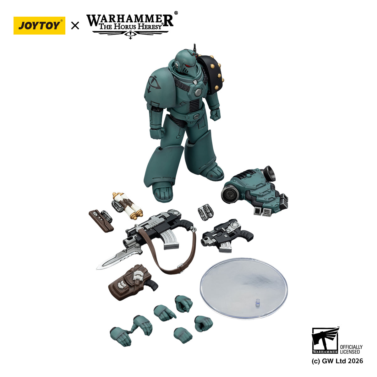 JOYTOY 1/18 Warhammer "The Horus Heresy" action figure Sons of Horus MKVI Tactical Legionary