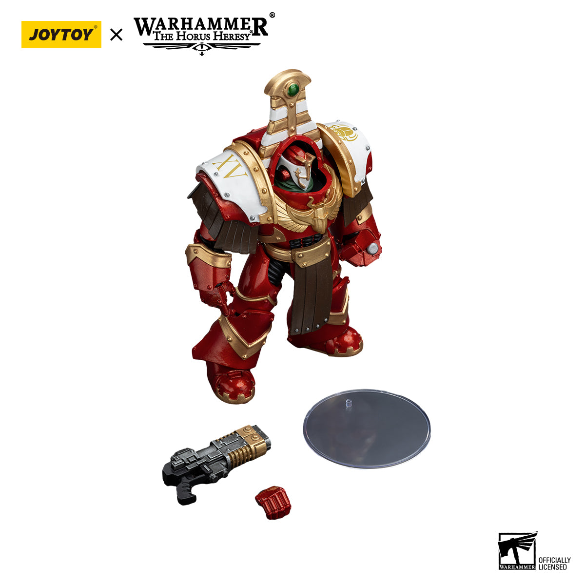 JOYTOY Action Figure 1/18 Thousand Sons Sekhmet Terminator Cabal Sekhmet Volkite Charger And Power Fist Model Birthday Gifts 